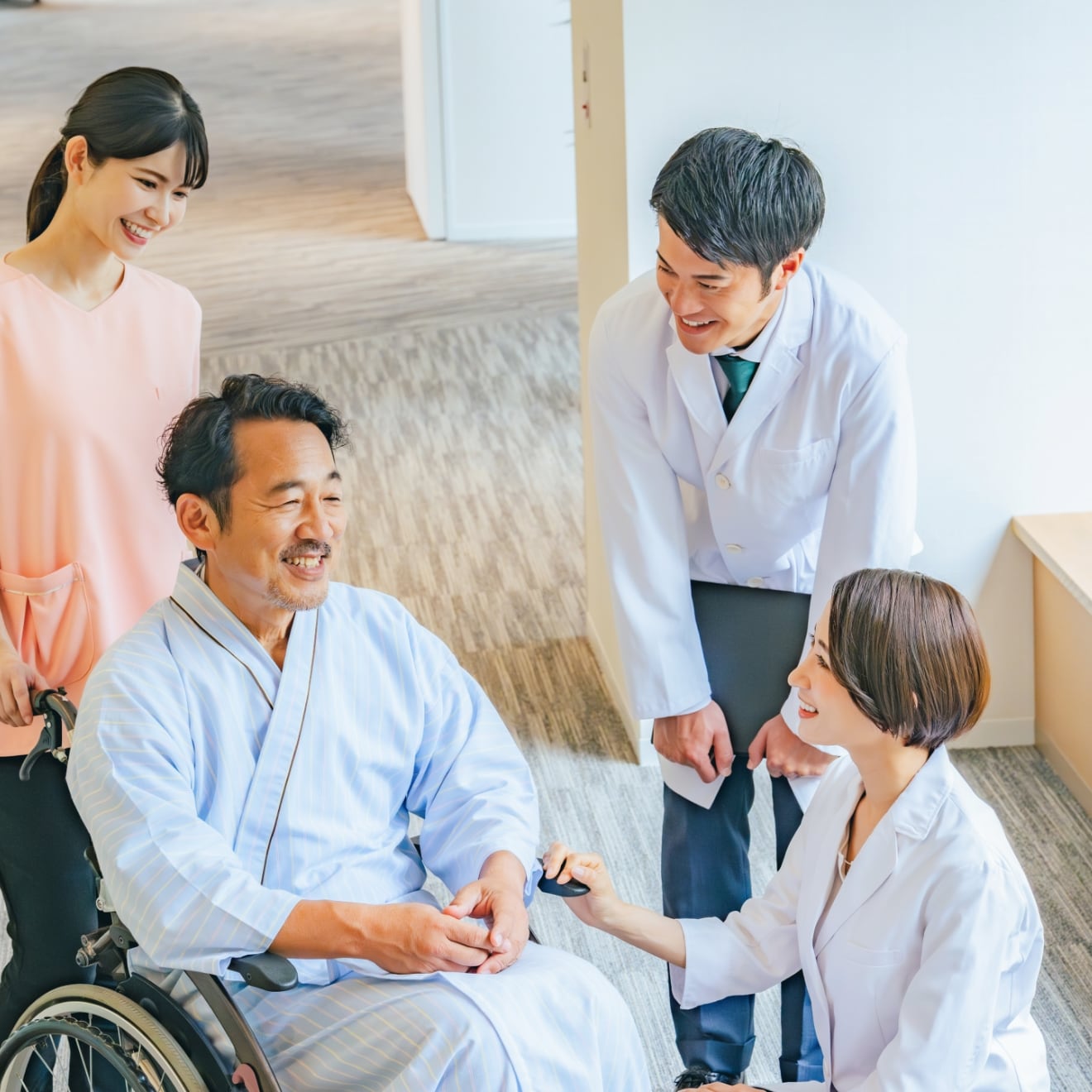 多種多様な専門チーム一丸となってあなたをサポートします